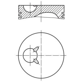Kolben 031 82 02