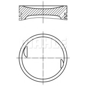 Osta Männät MAHLE ORIGINAL:llä 676 06 02 edullisesti hintaan 75,97 €