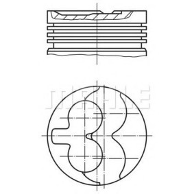 Osta Männät MAHLE ORIGINAL:llä 676 08 00 edullisesti hintaan 193,40 €