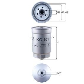 Köp Bränslefilter av MAHLE ORIGINAL KC 101 till det låga priset 288,70 kr