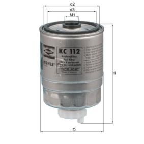 Köp Bränslefilter av MAHLE ORIGINAL KC 112 till det låga priset 192,41 kr