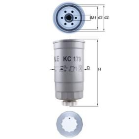 Köp Bränslefilter av MAHLE ORIGINAL KC 179 till det låga priset 206,73 kr