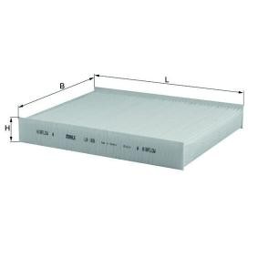 Achetez des Filtre d'habitacle MAHLE ORIGINAL LA 169 à prix pour 15,95 €