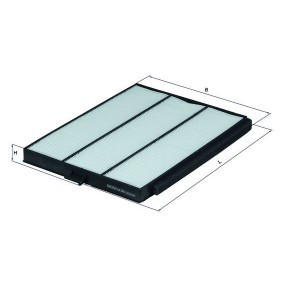 Compre Filtro, ar do habitáculo da MAHLE ORIGINAL LA 265 a um preço baixo por 17,37 €