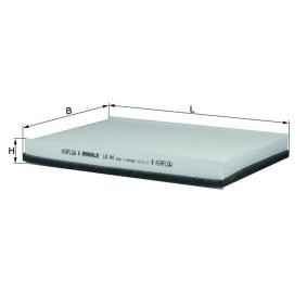 Compre Filtro, ar do habitáculo da MAHLE ORIGINAL LA 44 a um preço baixo por 10,59 €