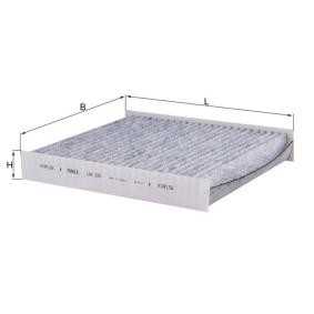 Compre Filtro, ar do habitáculo da MAHLE ORIGINAL LAK 220 a um preço baixo por 18,09 €
