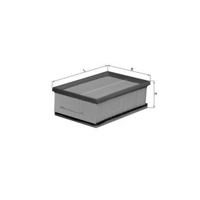 Köp Luftfilter av MAHLE ORIGINAL LX 1045 till det låga priset 154,30 kr