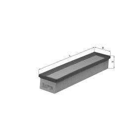 Köp Luftfilter av MAHLE ORIGINAL LX 1258 till det låga priset 192,28 kr