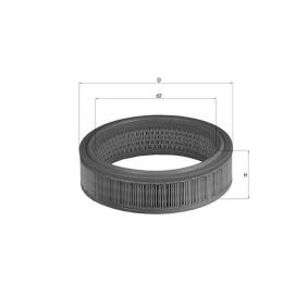 Luftfilter für ABARTH von MAHLE ORIGINAL
