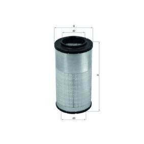 Kjøp Luftfilter av MAHLE ORIGINAL LX 2066 til den lave prisen 750,46 NOK