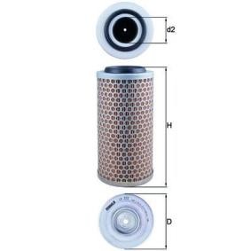 Køb Luftfilter af MAHLE ORIGINAL LX 272 til den lave pris 222,48 DKK