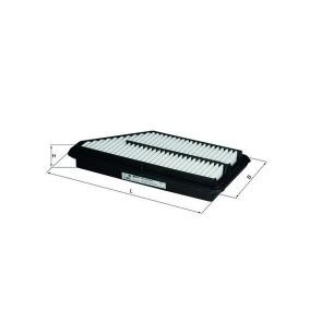 Luftfilter von MAHLE ORIGINAL für PRELUDE V (BB) günstig online kaufen
