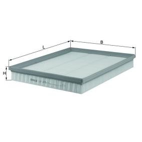 Kjøp Luftfilter av MAHLE ORIGINAL LX 876/1 til den lave prisen 158,33 NOK