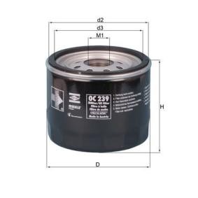 Köp Oljefilter av MAHLE ORIGINAL OC 239 till det låga priset 211,16 kr