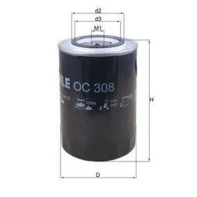 Køb Oliefilter af MAHLE ORIGINAL OC 308 til den lave pris 64,34 DKK