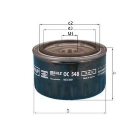 Köp Oljefilter av MAHLE ORIGINAL OC 548 till det låga priset 139,10 kr