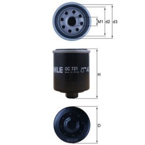 Ölfilter OC 731