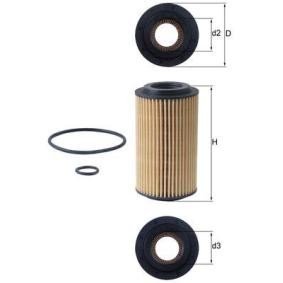 Köp Oljefilter av MAHLE ORIGINAL OX 153D4 till det låga priset 138,58 kr
