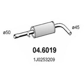 Mittelschalldämpfer von ASSO 04.6019