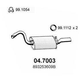 Endschalldämpfer 04.7003 von ASSO günstig für 142,19 € online kaufen