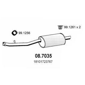 Comprar Silenciador trasero de ASSO 08.7035 a bajo precio de 72,49 €