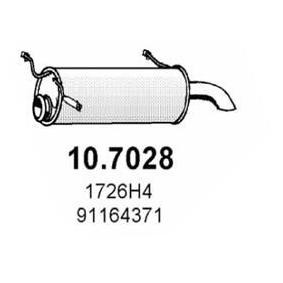 Endschalldämpfer 10.7028 von ASSO günstig für 183,54 € online kaufen