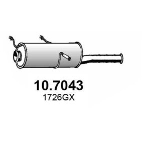 Endschalldämpfer 10.7043 von ASSO günstig für 144,94 € online kaufen