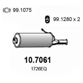 Endschalldämpfer 10.7061 von ASSO günstig für 82,27 € online kaufen
