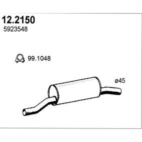 Köp Främre ljuddämpare av ASSO 12.2150 till det låga priset 757,18 kr