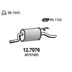Endschalldämpfer 12.7076 von ASSO günstig für 91,91 € online kaufen