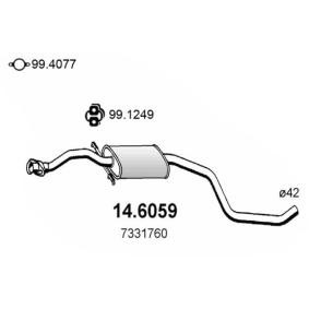 Mittelschalldämpfer 14.6059