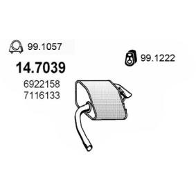 Endschalldämpfer 14.7039 von ASSO günstig für 160,31 € online kaufen