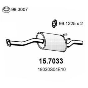 Endschalldämpfer 15.7033 von ASSO günstig für 92,49 € online kaufen