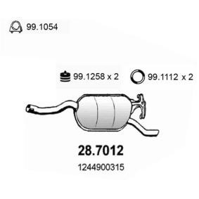 Endschalldämpfer 28.7012 von ASSO günstig für 162,21 € online kaufen