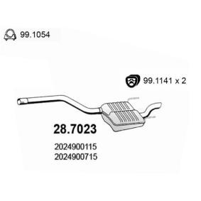Endschalldämpfer 28.7023 von ASSO günstig für 198,74 € online kaufen