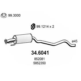 Mittelschalldämpfer 34.6041