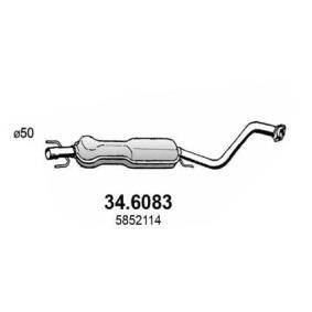 Mittelschalldämpfer 34.6083