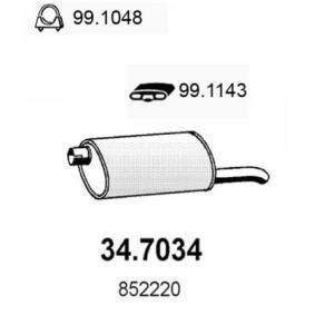 Endschalldämpfer 34.7034 von ASSO günstig für 27,93 € online kaufen