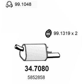 Endschalldämpfer 34.7080