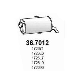 Endschalldämpfer 36.7012 von ASSO günstig für 102,16 € online kaufen
