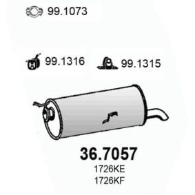 Endschalldämpfer 36.7057 von ASSO günstig für 140,68 € online kaufen