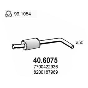Mittelschalldämpfer von ASSO 40.6075