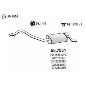 Endschalldämpfer 58.7031 von ASSO günstig für 185,89 € online kaufen