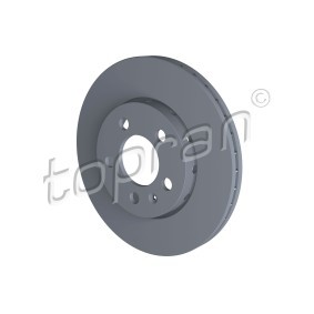 Achetez des Disque de frein TOPRAN 107 680 à prix pour 37,15 €