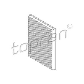 Compre Filtro, ar do habitáculo da TOPRAN 108 408 a um preço baixo por 11,21 €