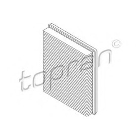 Achetez des Filtre à air TOPRAN 201 648 à prix pour 10,61 €