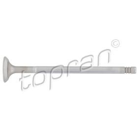 Comprar Válvula de admisión de TOPRAN 207 303 a bajo precio de 11,79 €