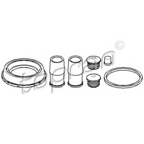 Acquista Kit guarnizioni, Pinza freno a disco da TOPRAN 207 698 a buon mercato per soli 7,49 €