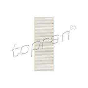 Compre Filtro do habitáculo de TOPRAN online para TRANSIT Autocarro (FD_ _, FB_ _, FS_ _, FZ_ _, FC_ _) a preços moderados