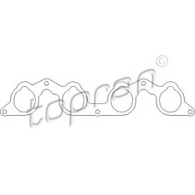 Acquista Guarnizione, Collettore aspirazione da TOPRAN 500 828 a buon mercato per soli 4,16 €